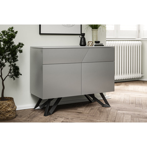 Dark on sale grey sideboard